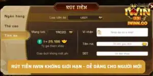 Rút Tiền IWIN Chỉ 5 Bước - Không Giới Hạn Cho Người Mới